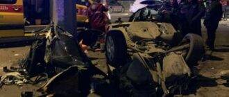 В Бишкеке автомобиль с иностранцами разорвало от удара: двое погибли на месте -