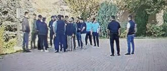 скриншота с видеозаписи Кадырбека Атамбаева