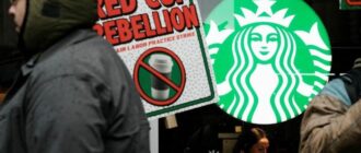 Более тысячи бариста сети кофеен Starbucks начали забастовку -