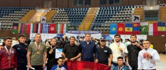 Кыргызстанские спортсмены завоевали 10 медалей на чемпионате мира по борьбе на поясах