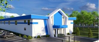 В Кочкоре продолжается строительство нового спорткомплекса