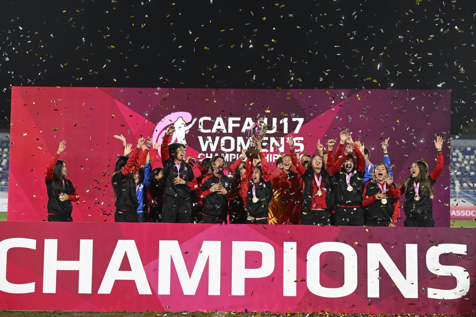 Женская сборная Кыргызстана по футболу (U-17) выиграла турнир CAFA —