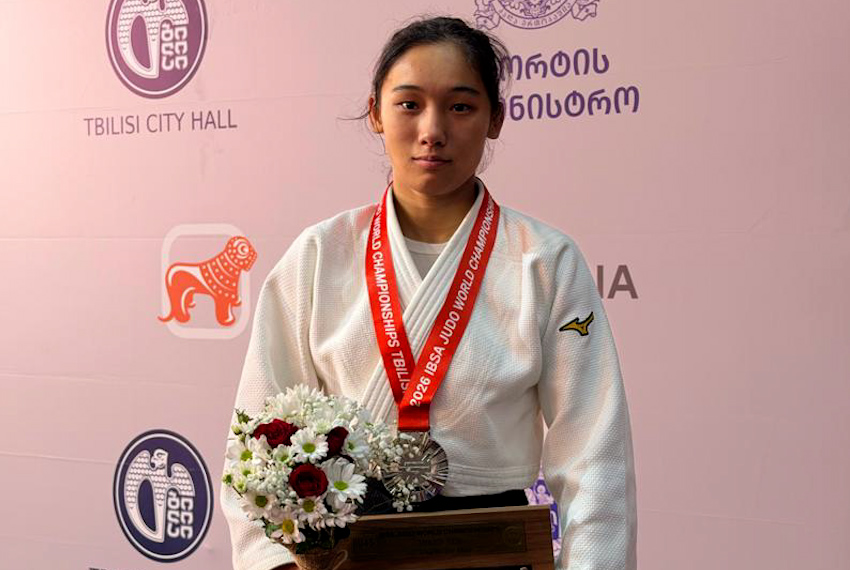Кыргызстанка Айбийке Уланбек кызы завоевала серебро чемпионата мира по парадзюдо —