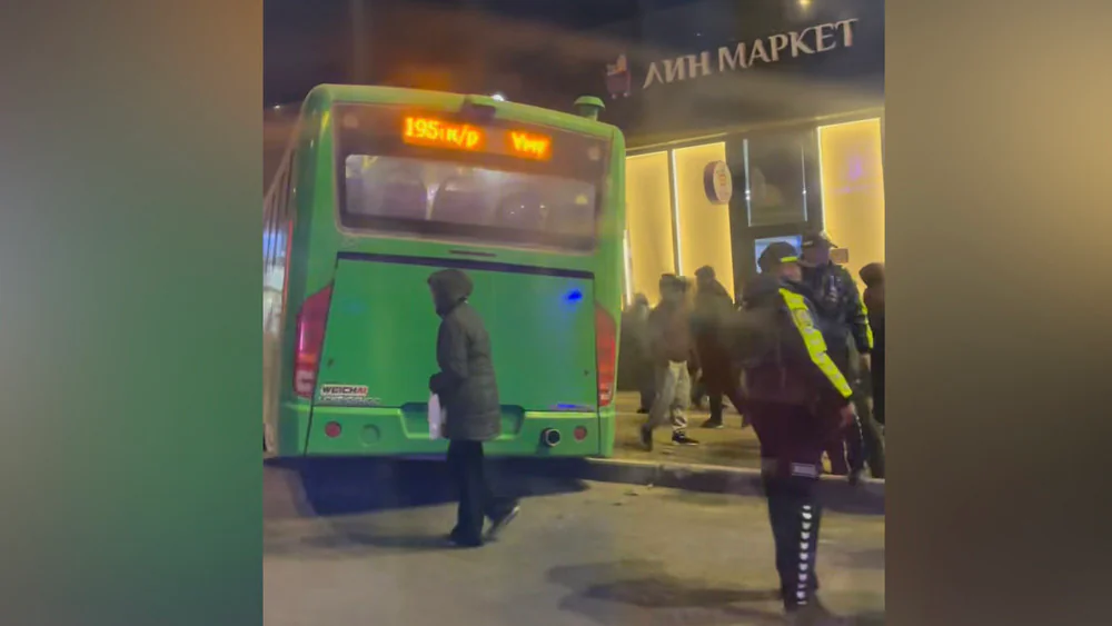 В Бишкеке произошло ДТП с участием общественного транспорта 